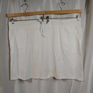 Merona White Cotton Skirt 100% Cotton, Size: 4XL, NWT